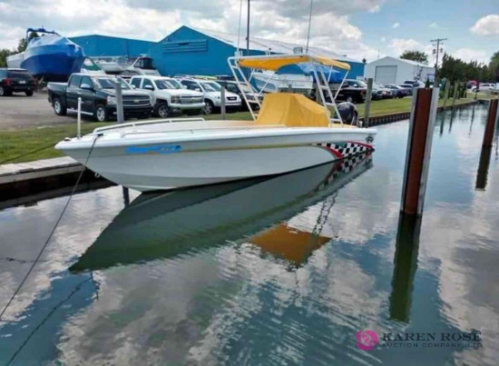 1999 Concept 27ft Center Console Speed Boat w/ Trailer