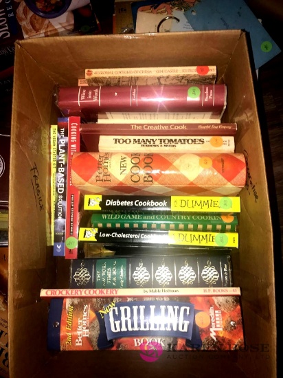 Assorted cookbooks