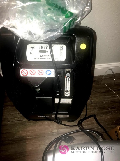 Devillbiss 5 liter oxygen concentrator