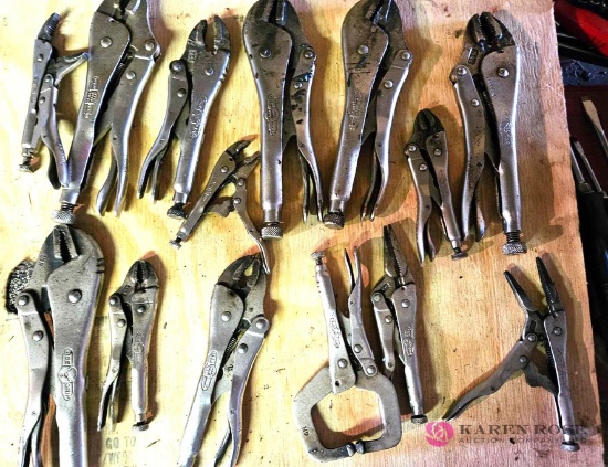Vise grip lot