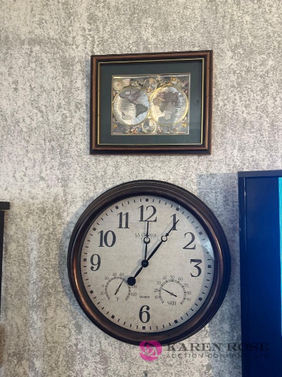 Clock -picture-decor plaque