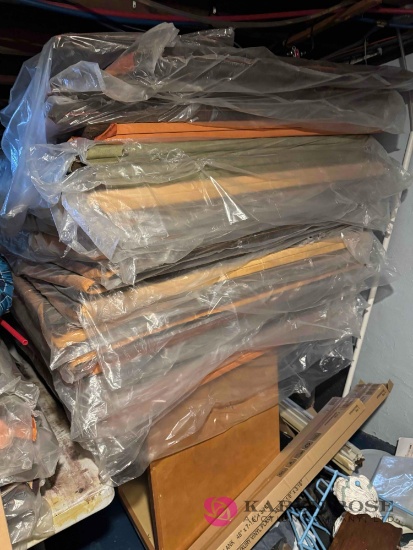 approximately 50 sheets fiberglass insulation 4' x 8'
