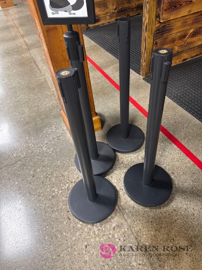 4 - 6 ft adjustable barricade straps