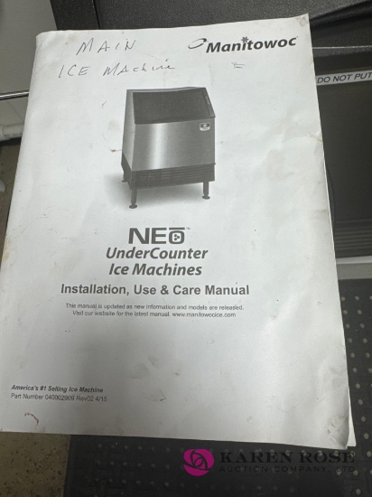 Manitowoc Icemaker with two filters