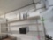 Seventy two inch shelf with contents