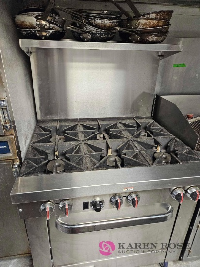 36 inch gas grill and fry pans