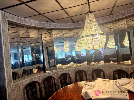 15 mirrors in dining room