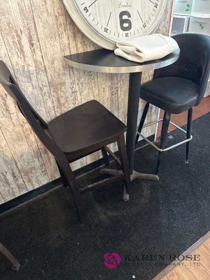 table with 2- chairs