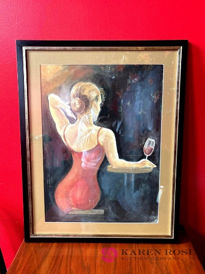 35 x 28 Stellas painting by Marie Evans