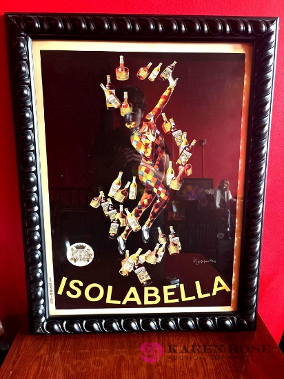 36 x 29 painting Isolabella by Meffillo