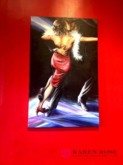 45 x 72 Stellas painting Dancing