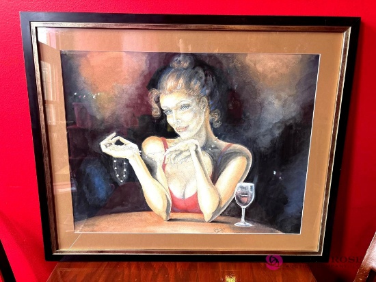29 x 36 Stellas painting by Marie Evans