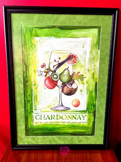 38 x 28 painting Chardonnay