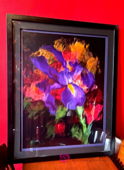 49 x 39 Abstract Flowers painting