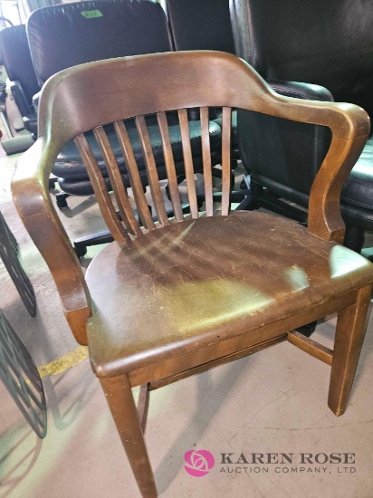 wood office chair