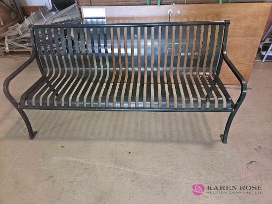 6 foot metal bench