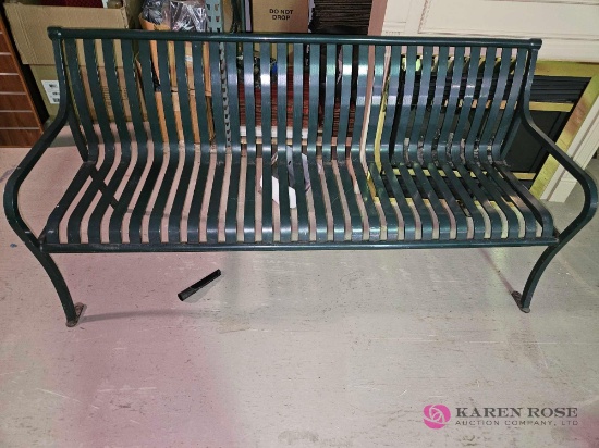 6 foot metal bench