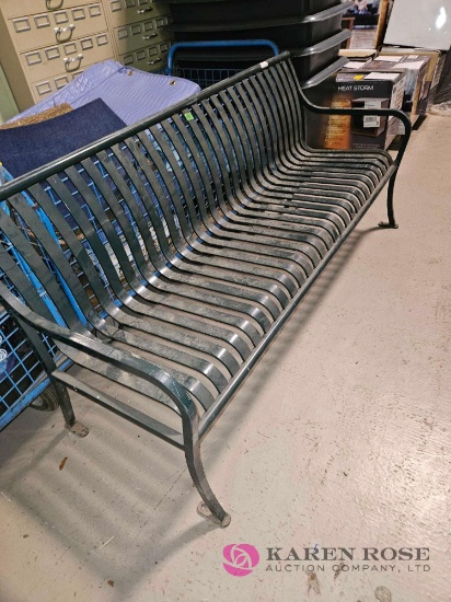 6 foot metal bench