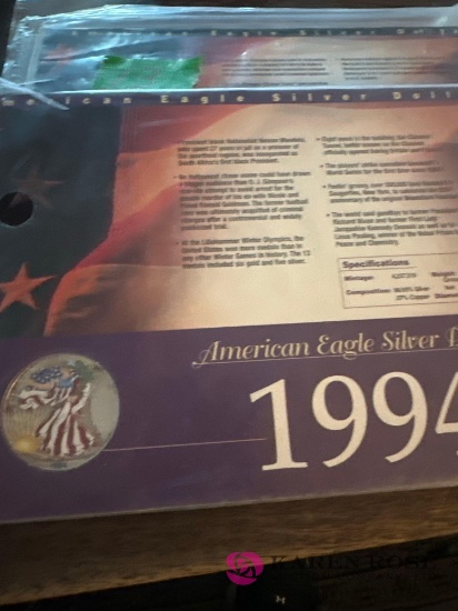 1994 American Eagle silver dollar