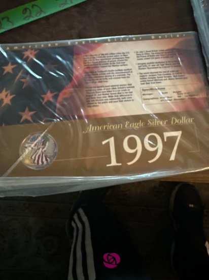 1997 American Eagle silver dollar