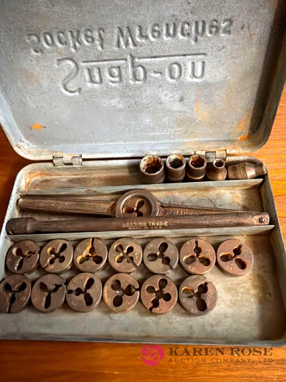 Snap on Die set in snap on box
