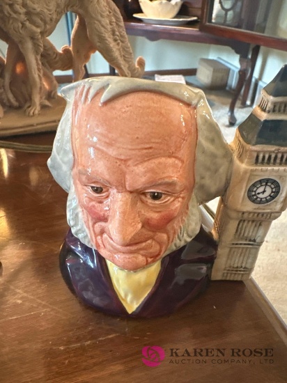 Royal Doulton John Doulton Character Jug 4 1/2 in tall