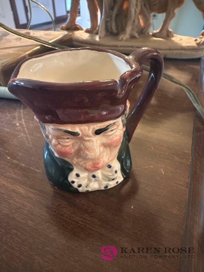 Royal Doulton Old Charley Character Jug 2 1/2 in tall