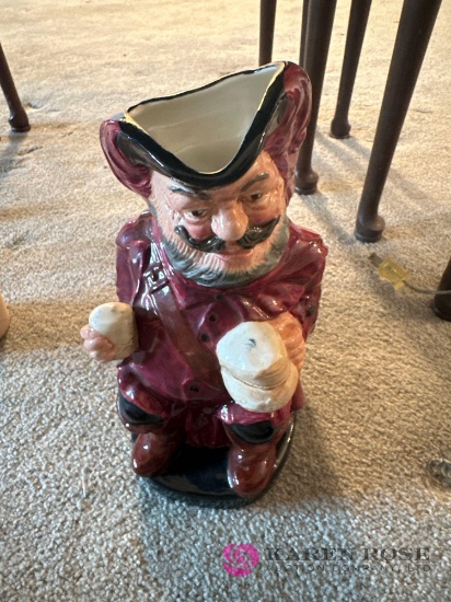 Vintage Royal Doulton Falstaff 8325 Toby Jug 8 in tall