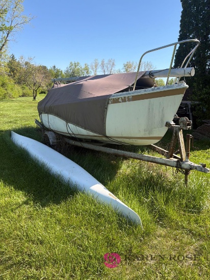 Sailboat/Rowing Scull not included