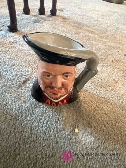 Vintage Royal Doulton Henry VIII Character Jug 4 in tall