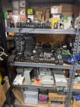 Contents of Shelves Breakers and Switch Boxes