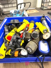Assorted flashlights