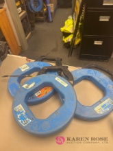 3- Steel Fish Tape Reels