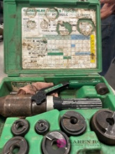Greenlee hydraulic punch driver
