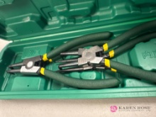 4- pcs snap ring pliers set