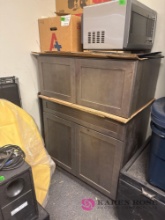 2- Cabinets 37x15in and 37x34in