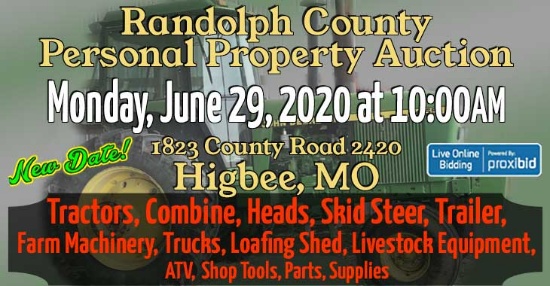 Randolph County Personal Property Auction