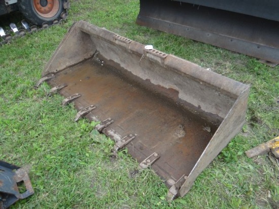 TOOTHED 80” SKID STEER BUCKET