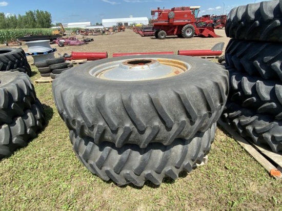 (2) 18.4R42 Tires & Rims