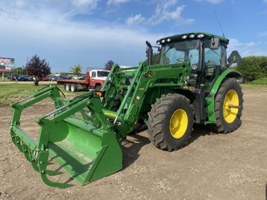 2015 6120R W/JD Loader