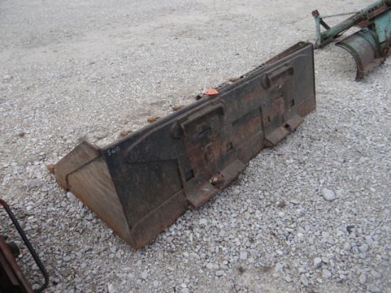 72" skid steer tooth bucket