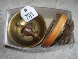 Brass Bowl, Napkin Holder