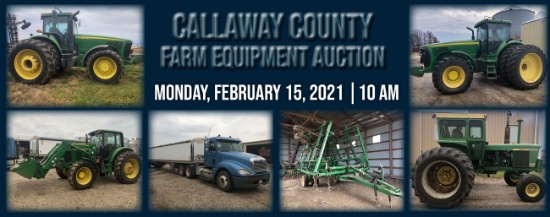 Callaway County Farm Equipment Auction