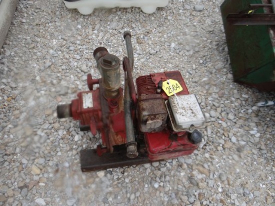 2" water pump with gas engine