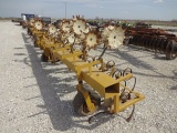 20 3 pt. hitch Yellow Cultivator with Rolling Fens