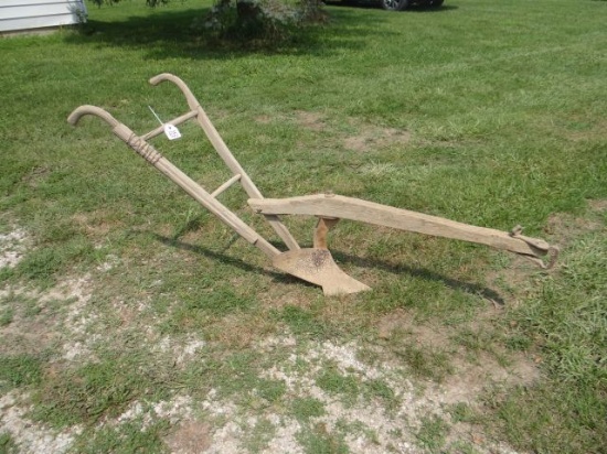 Wooden Beam Horse Drawn Walking Plow