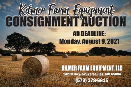 Kilmer Farm Equipment Consignment Auction Ring 1