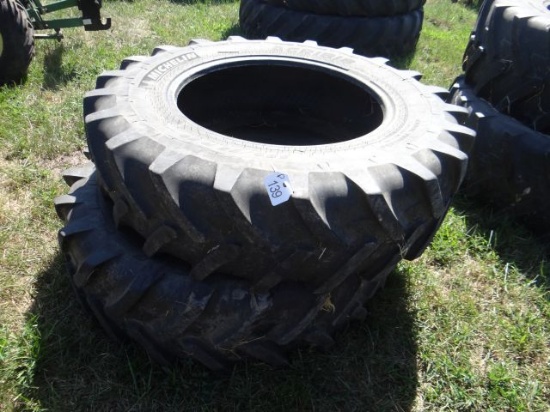 Pair of Michelin 14.9R30 Tires