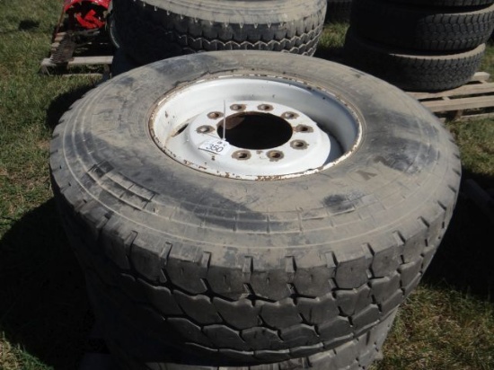 Semi Steer Wheels and Tires