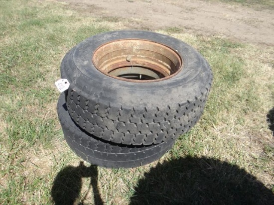 Pair of Front Tires w/ Wheels